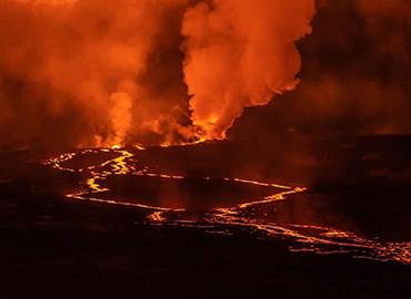 Mauna Loa Eruption - Big Island of Hawai’i 2022 As photographed from DKI highway on November 29, 2022