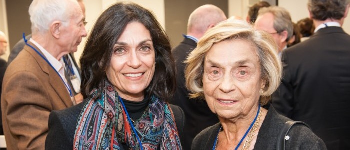 People at the opening of the Anne Tanenbaum Centre for Jewish Studies