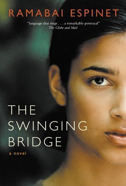 Book Cover titled: The Swinging Bridge